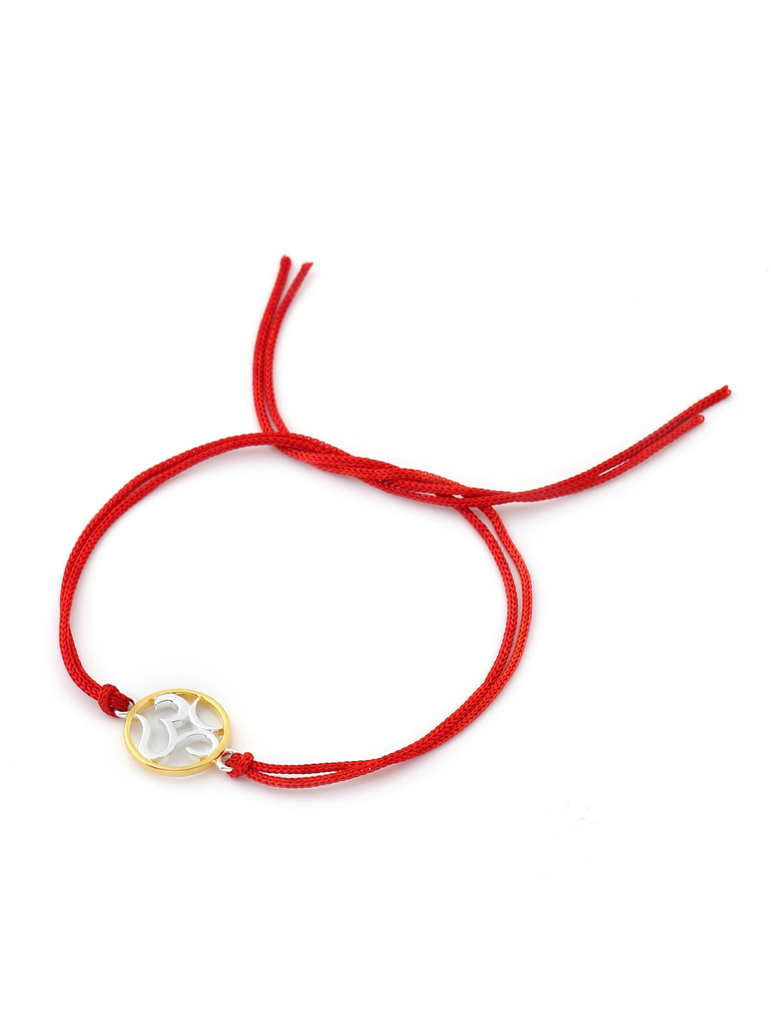 925 Sterling Silver Om Rakhi for Brother-Viraasi