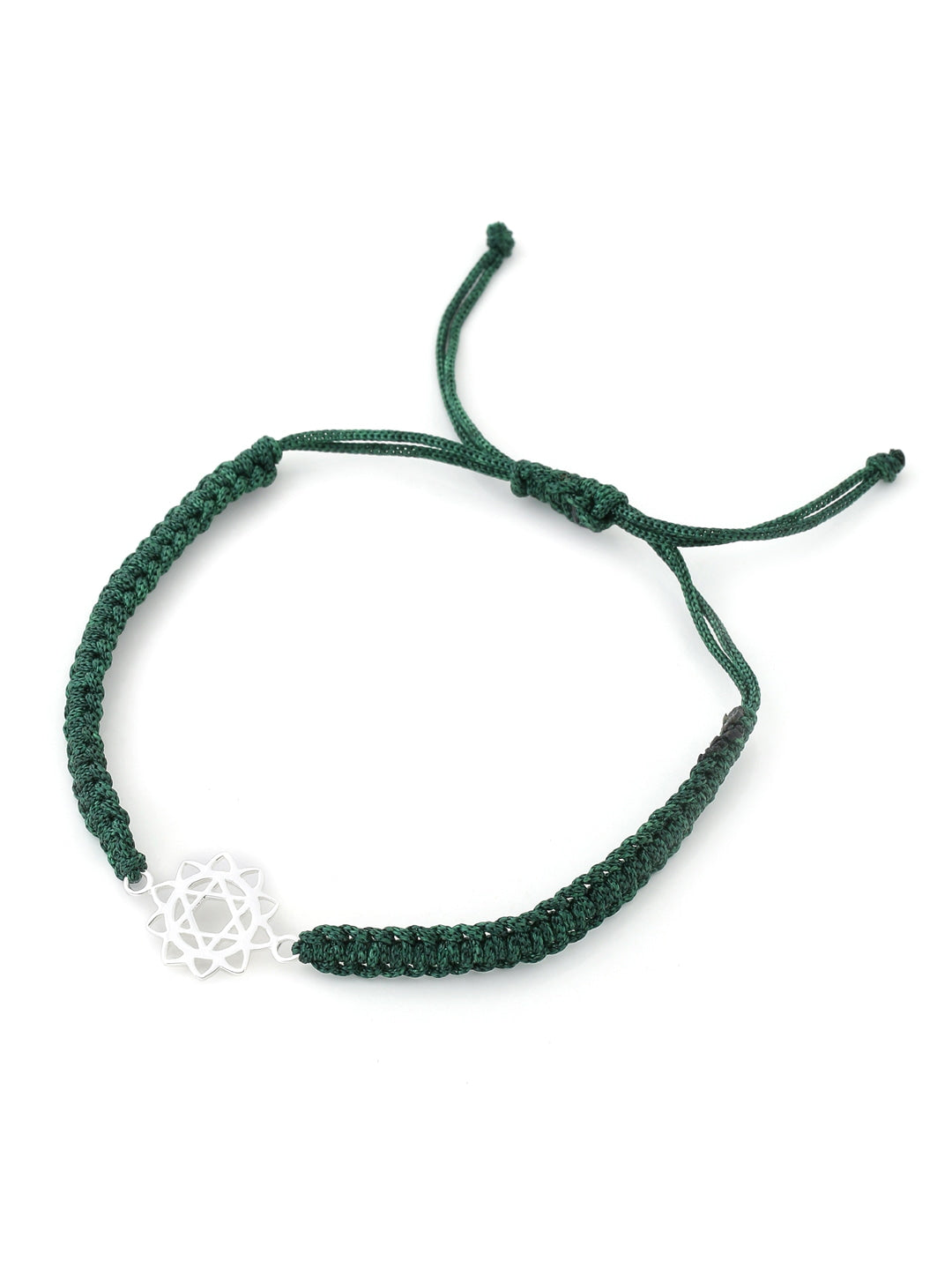 Floral Shape 925 Silver Rakhi-Viraasi