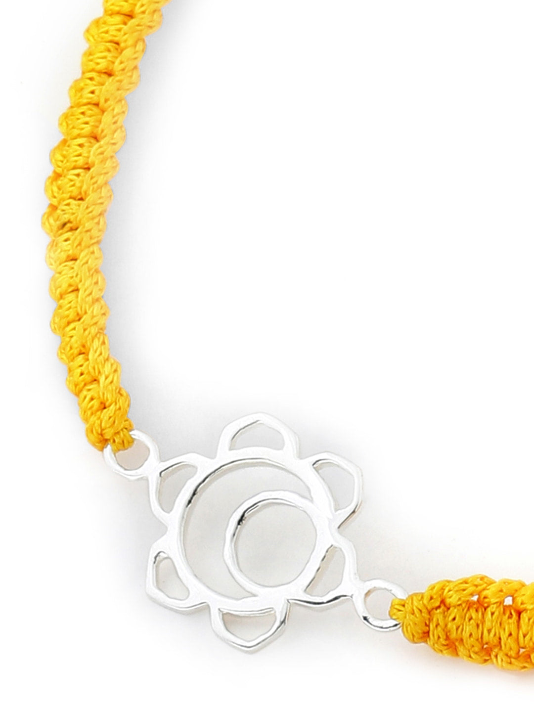 925 Sterling Silver Rakhi Bracelet for Brother-Viraasi