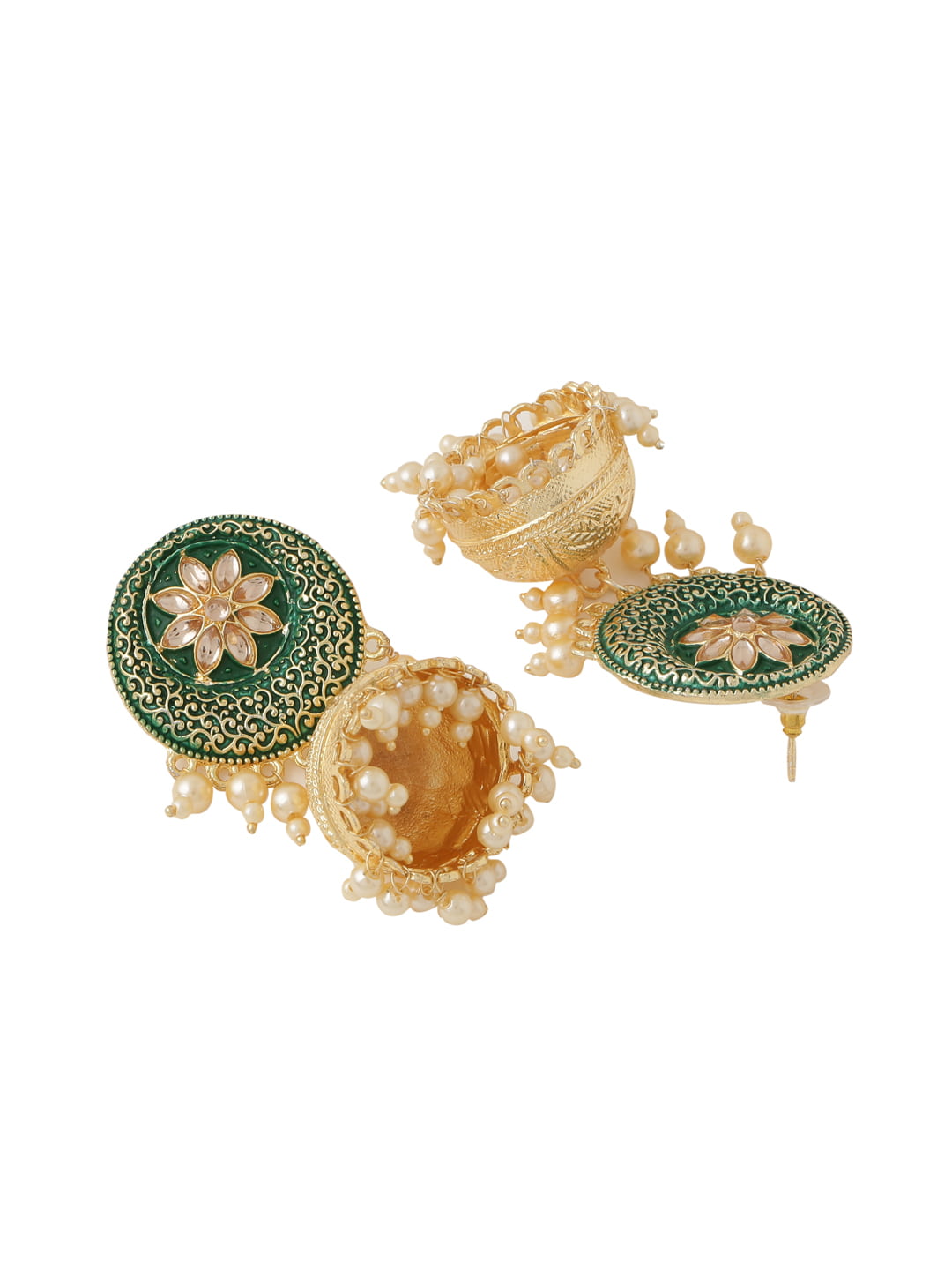 green-enameled-choker-necklace-set-with-maang-tikka-viraasi