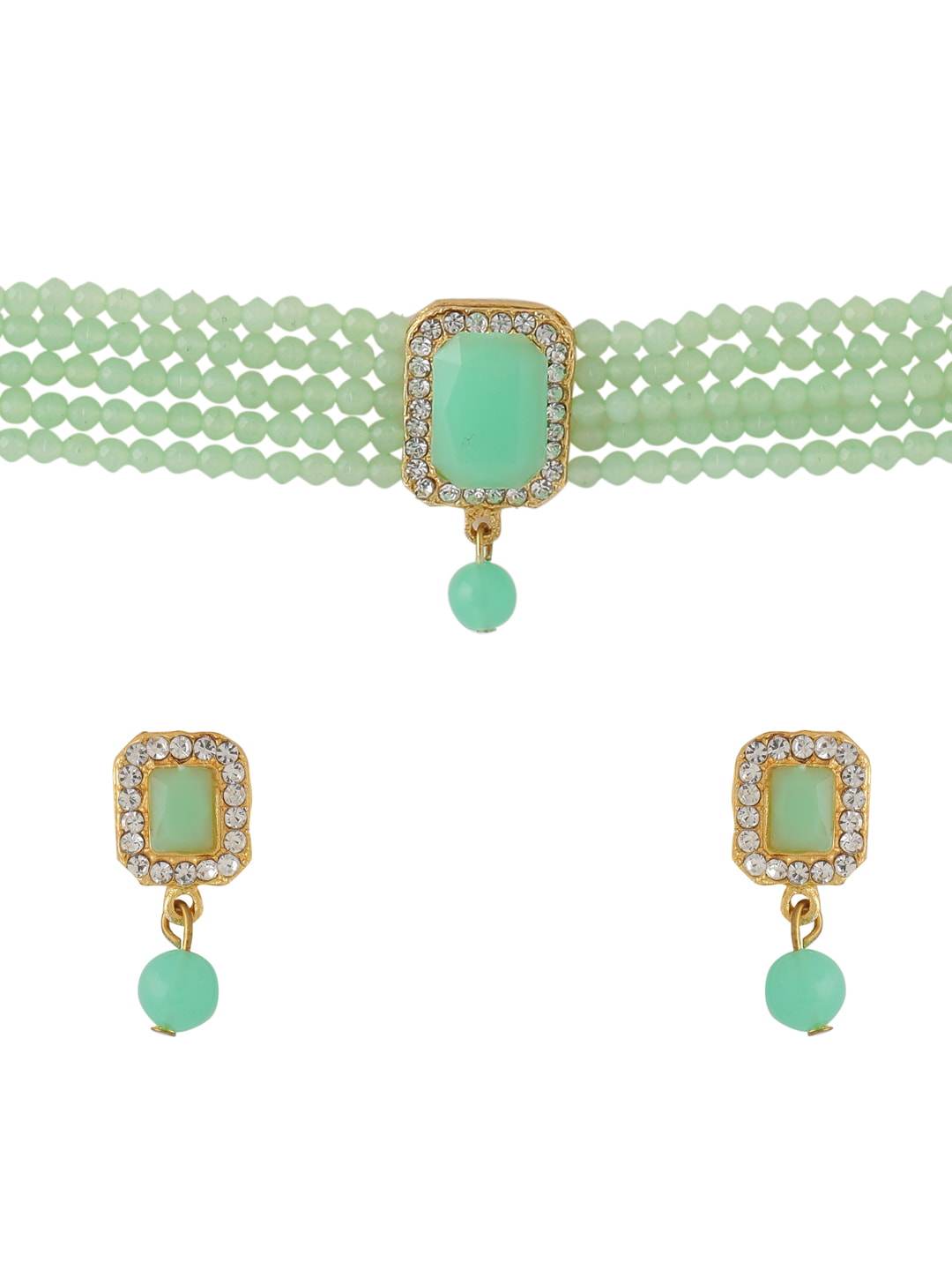 green-beads-studded-choker-necklace-set-viraasi