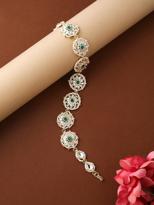 floral-shape-sheeshphool-with-green-stone-viraasi